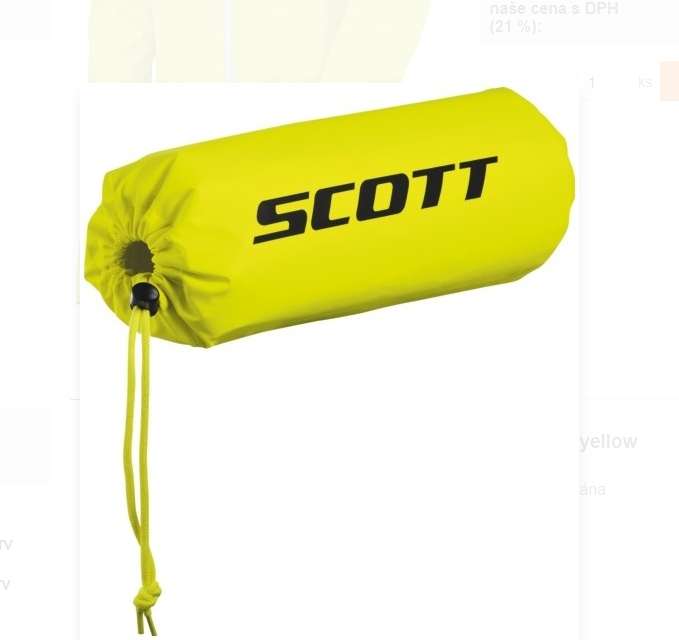 SCOTT Dámská moto pláštěnka rain Ergonomic Pro DP