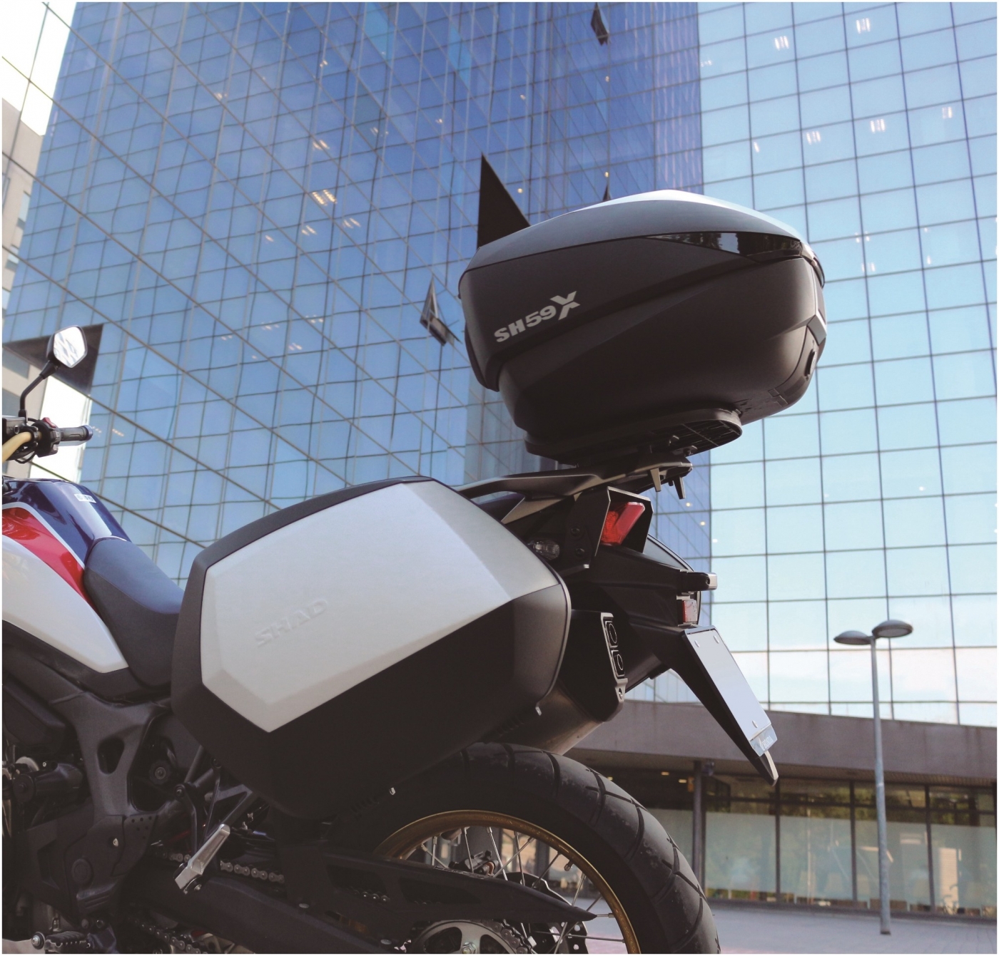 SHAD Boční motocyklové kufry Shad SH35 pár aluminium