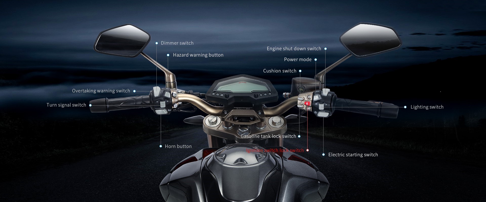 Zontes 125 URBAN Euro5 modrá