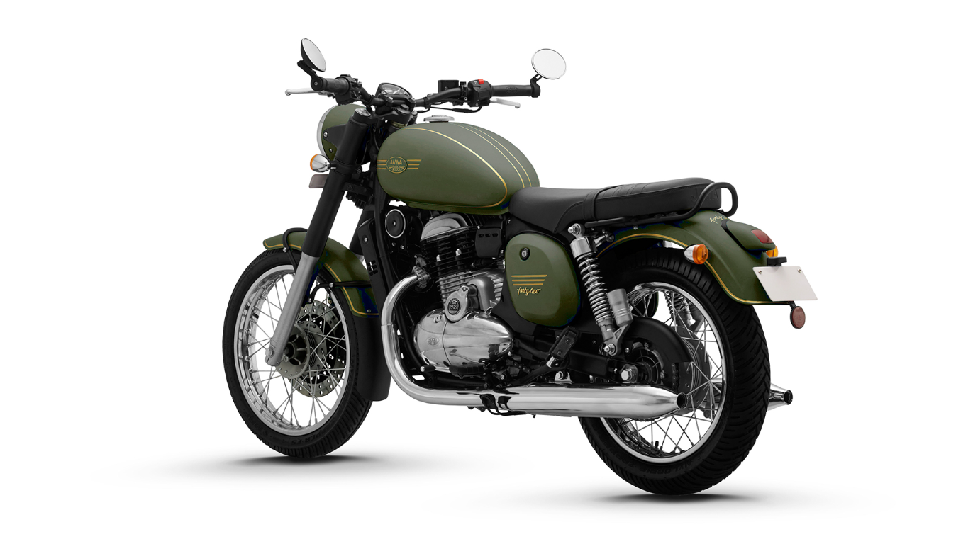 JAWA 300 CL FORTY TWO zelená
