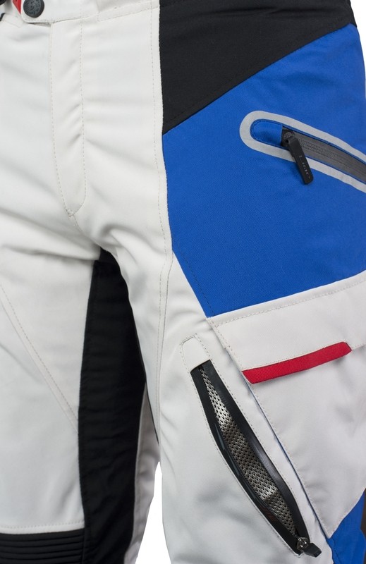 MBW Pánské textilní moto kalhoty MEMPHIS PANTS TRICOLOR