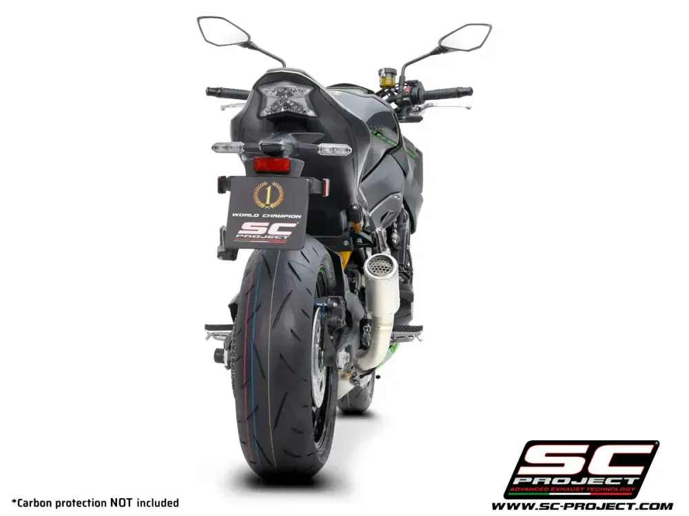 SC-PROJECT KAWASAKI Z900 (2020-2024) E5 S1 CR-T tlumič výfuku Titanium