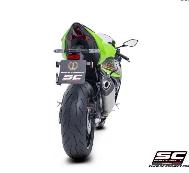 SC-PROJECT KAWASAKI NINJA ZX6R 2024 - SC1-R Titan homologováno