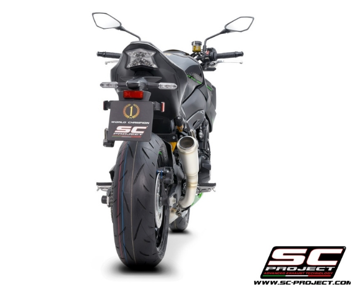 SC-PROJECT KAWASAKI Z900 (2020-2024) E5 S1-GP tlumič výfuku, titanium