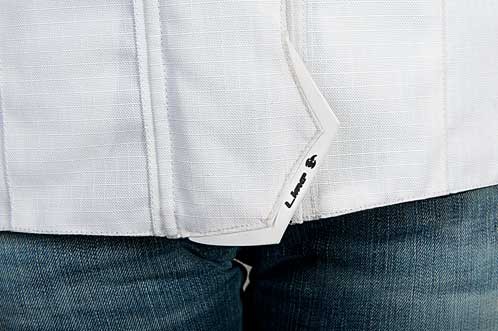 MBW Dámská textilní moto bunda NIKITA bílo červená