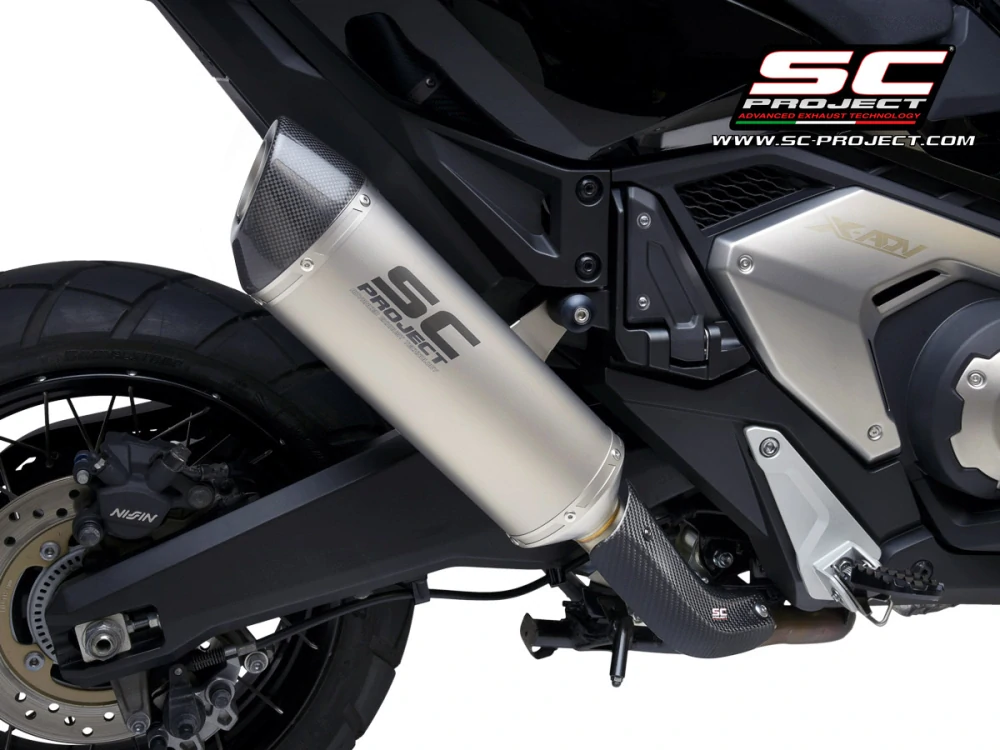 SC-PROJECT Oválný titanový výfuk Honda X-ADV 750 2021-