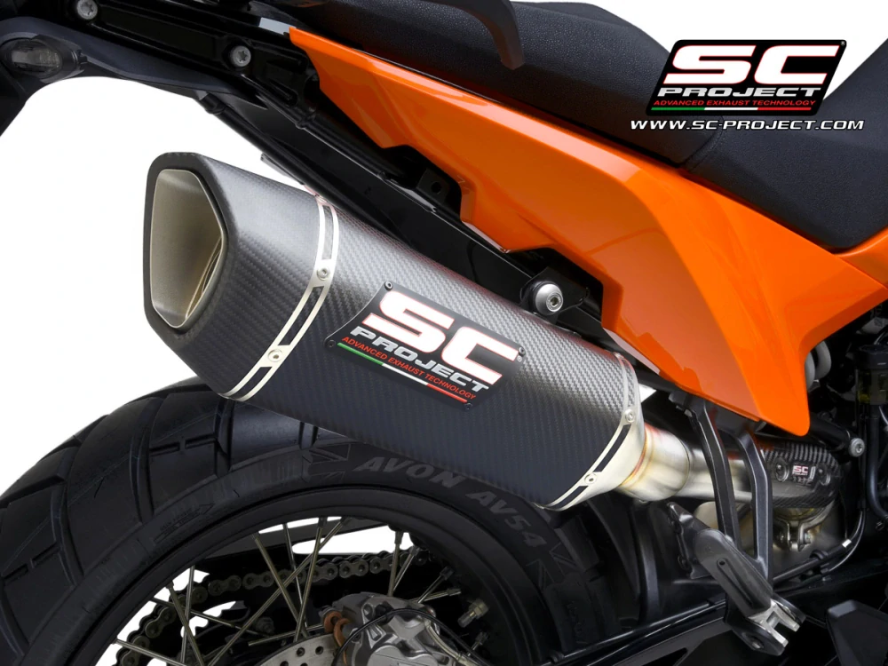 SC-PROJECT Karbonový výfuk SC1-R KTM 890 ADVENTURE 2021-