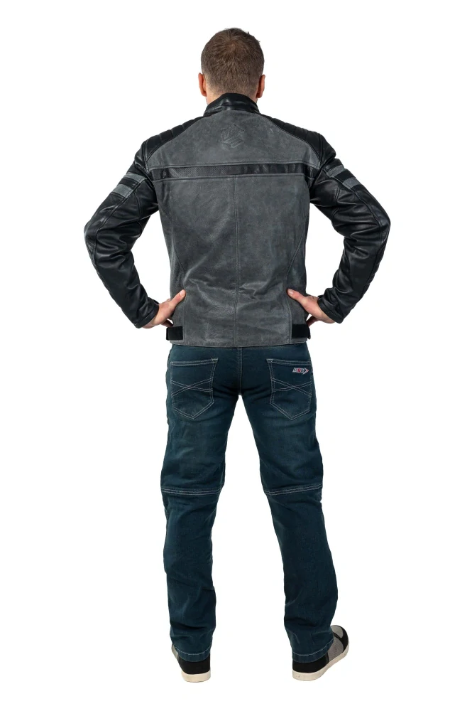 MBW Pánská kožená moto bunda PIER