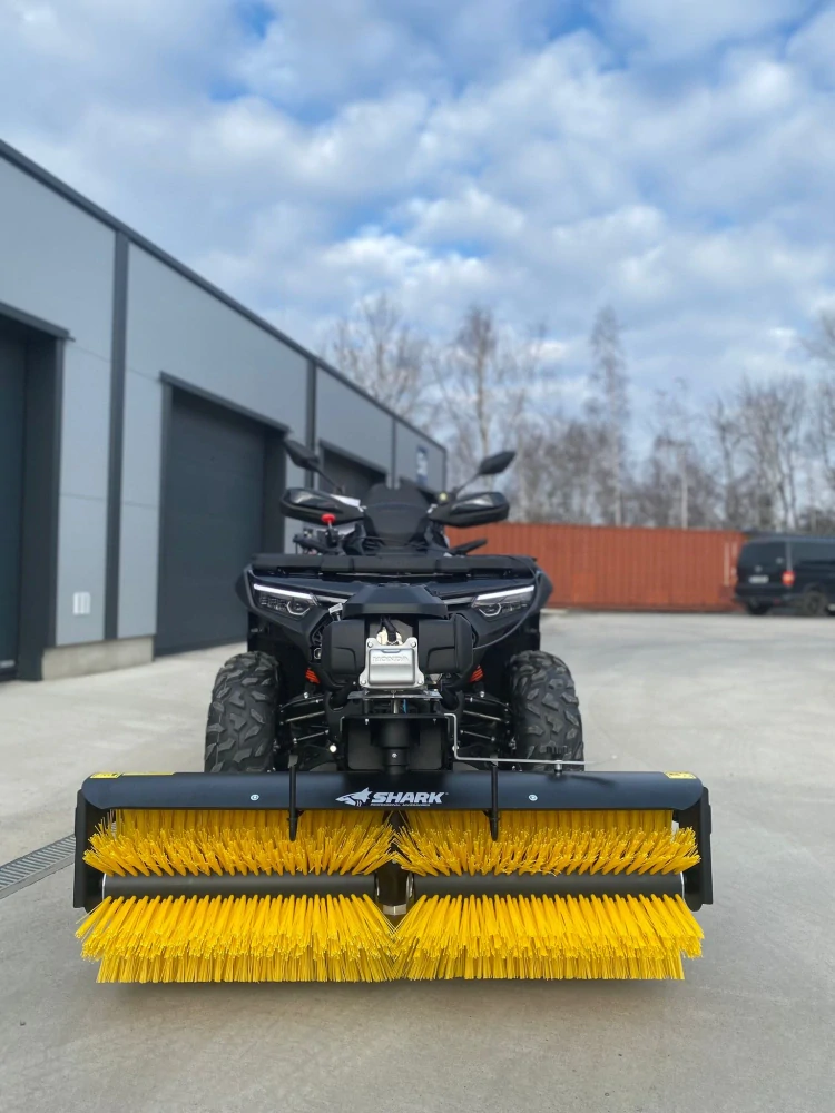 SHARK Profesionální rotační kartáč ke čtyřkolkám ATV a UTV, motor HONDA