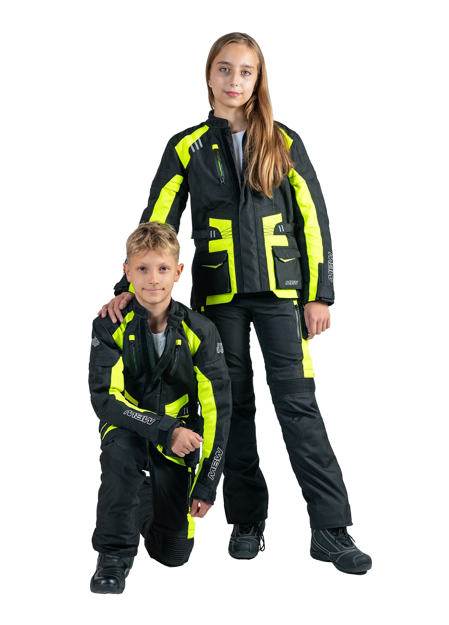 MBW Dětská textilní moto bunda TENDER 