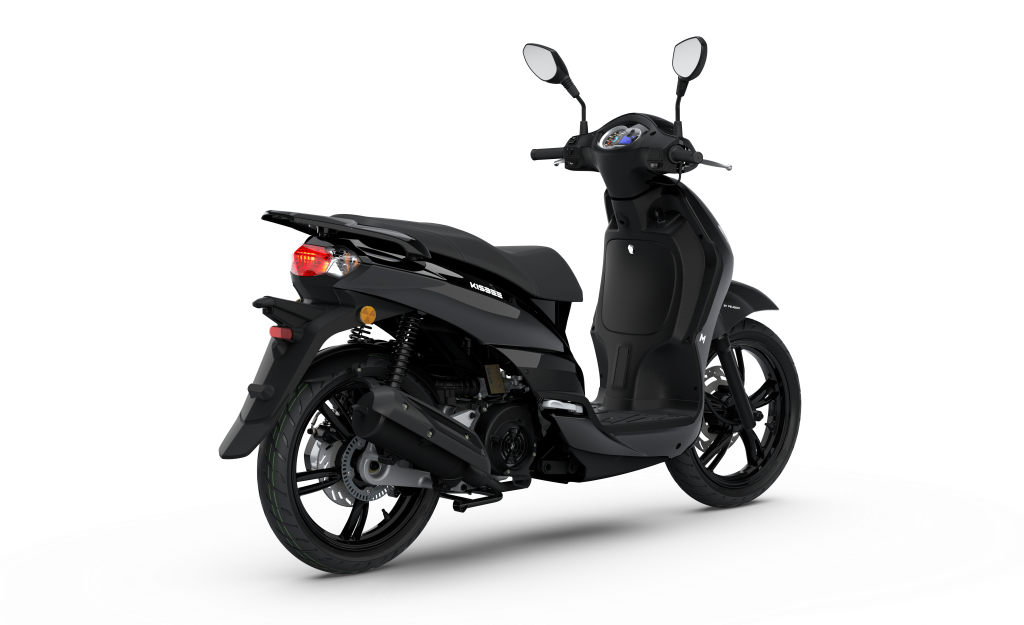 Peugeot Kisbee M 125-Jet Black + ZADNÍ KUFR ZDARMA