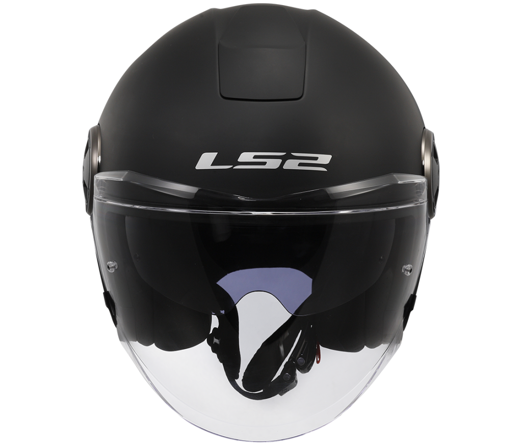 LS2 Otevřená moto přilba OF620 CLASSY SOLID MATT BLACK