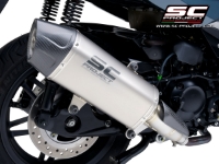 SC-PROJECT Titanový výfuk X-plorer II GT E5 Honda Forza 350 (2021-2024)