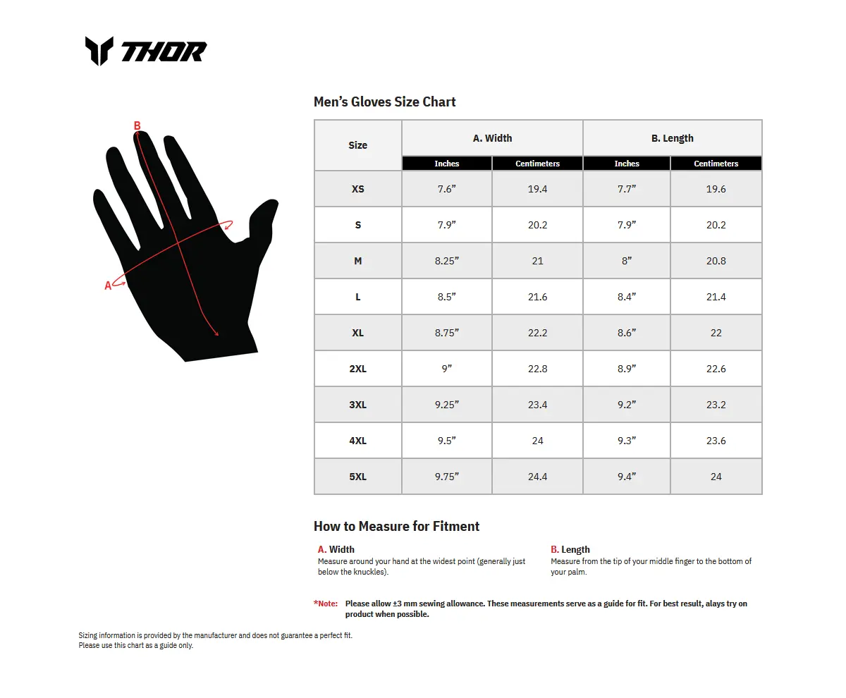 Moto rukavice THOR Sportmode Surge Gloves modrá/bílá
