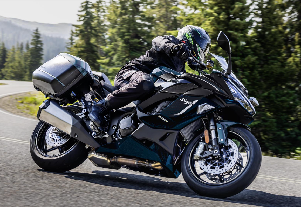 KAWASAKI NINJA 1100SX SE MY26 Emerald Blazed Green / Metallic Diablo Black