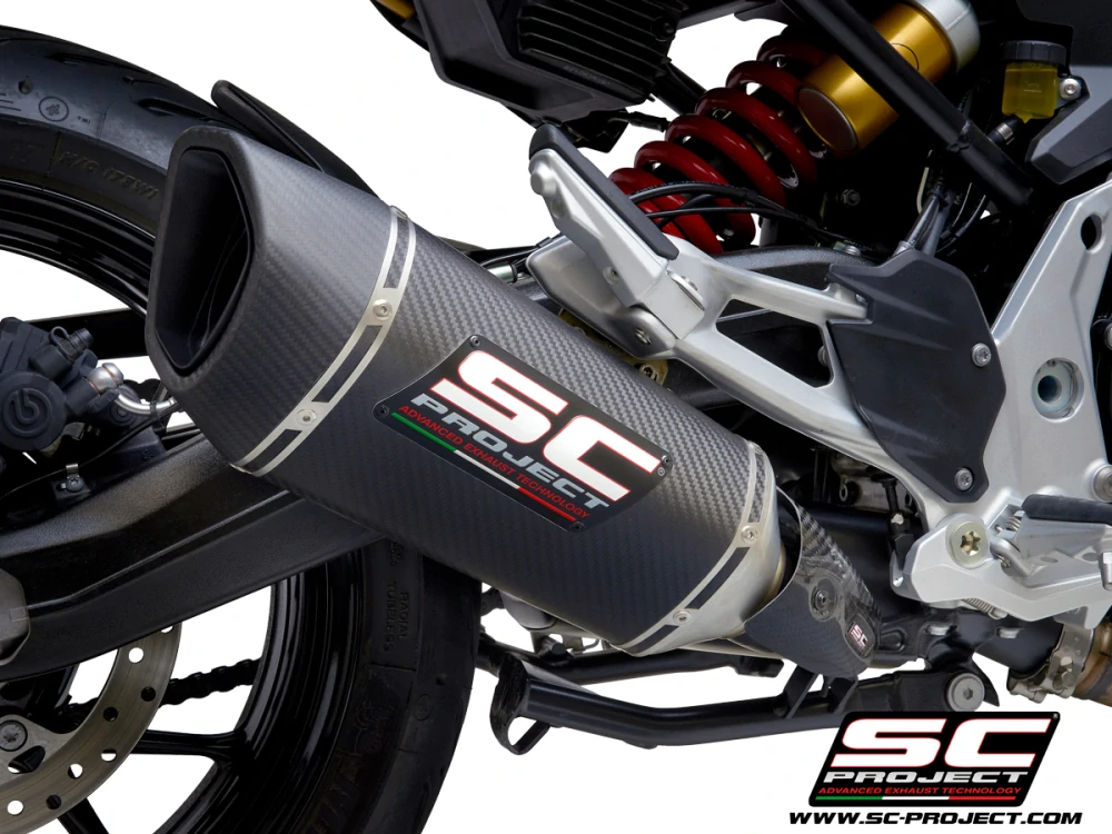 SC-PROJECT Výfuk z uhlíkových vláken SC1-R BMW F 900 XR (25) E5+