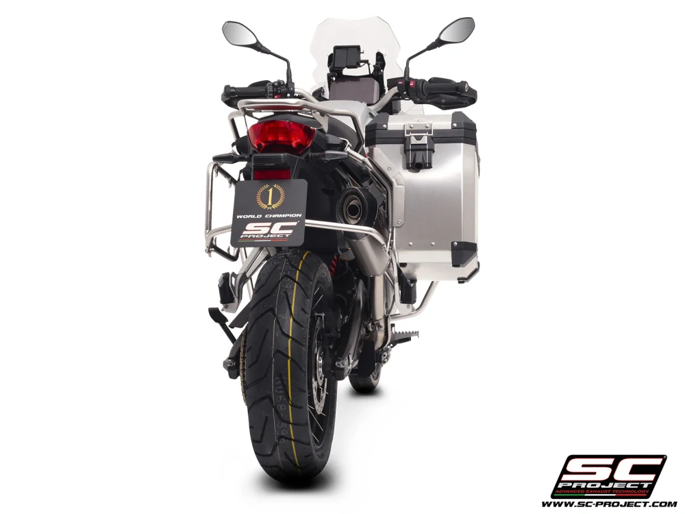 SC-PROJECT Titanový výfuk X-Plorer II GT BMW F 900 GS Adventure (24-25) E5+