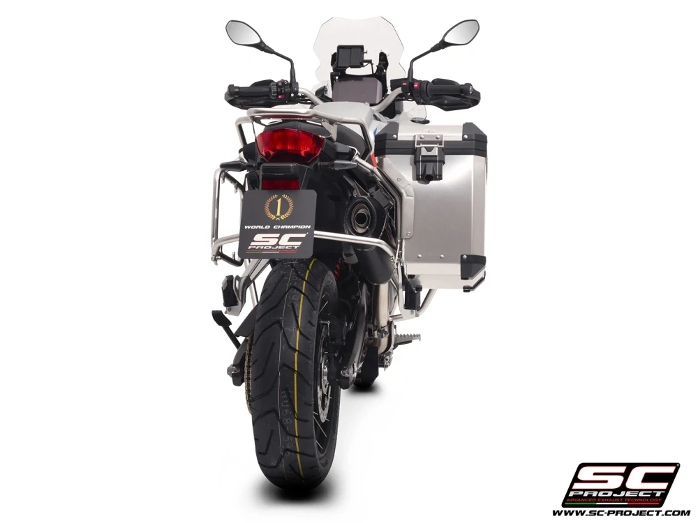 SC-PROJECT Výfuk z uhlíkových vláken X-Plorer II GT BMW F 900 GS Adventure (24-25) E5+