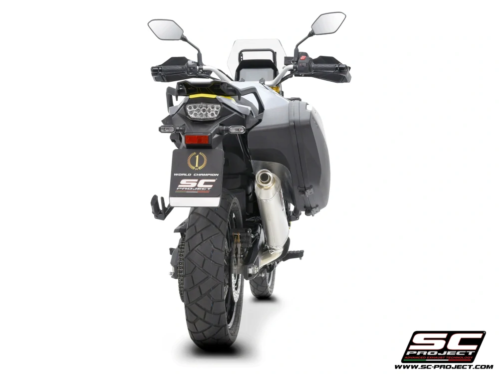 SC-PROJECT Titanový výfuk Rally Raid Suzuki V-STROM 800DE / 800SE (23-25) E5