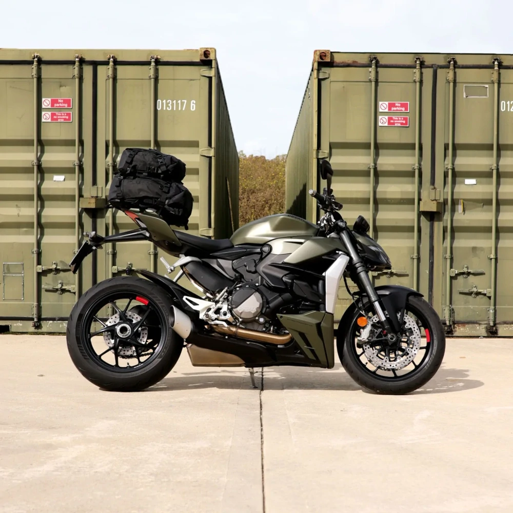 Brašna na sedadlo spolujezdce Atlas T-30 Advanced Tourpack, OXFORD (černá, objem 30 l)
