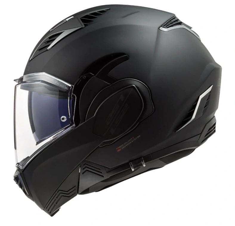 Překlápěcí moto helma LS2 FF900 Valiant 2 Noir matná černá