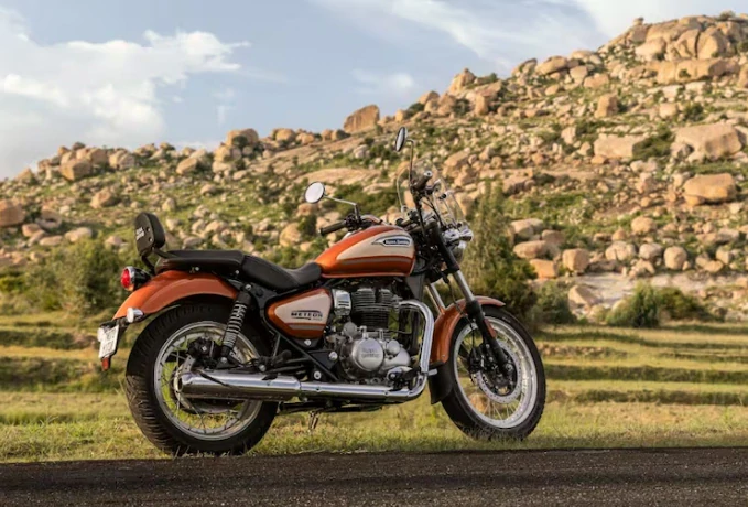 Royal Enfield Meteor 350 Sundowner Orange + BONUS