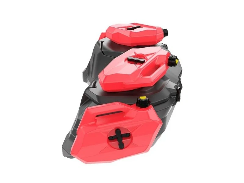 Kanystr na box Tesseract X8‑CARGO (5 L) - červený