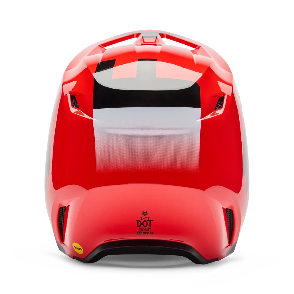 Pánská moto helma FOX V1 Shield červená