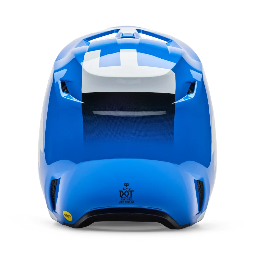 Pánská moto helma FOX V1 Shield modrá