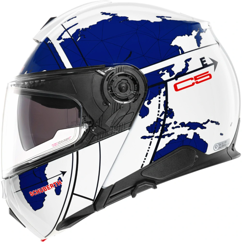 SCHUBERTH Vyklápěcí moto přilba C5 Globe Blue