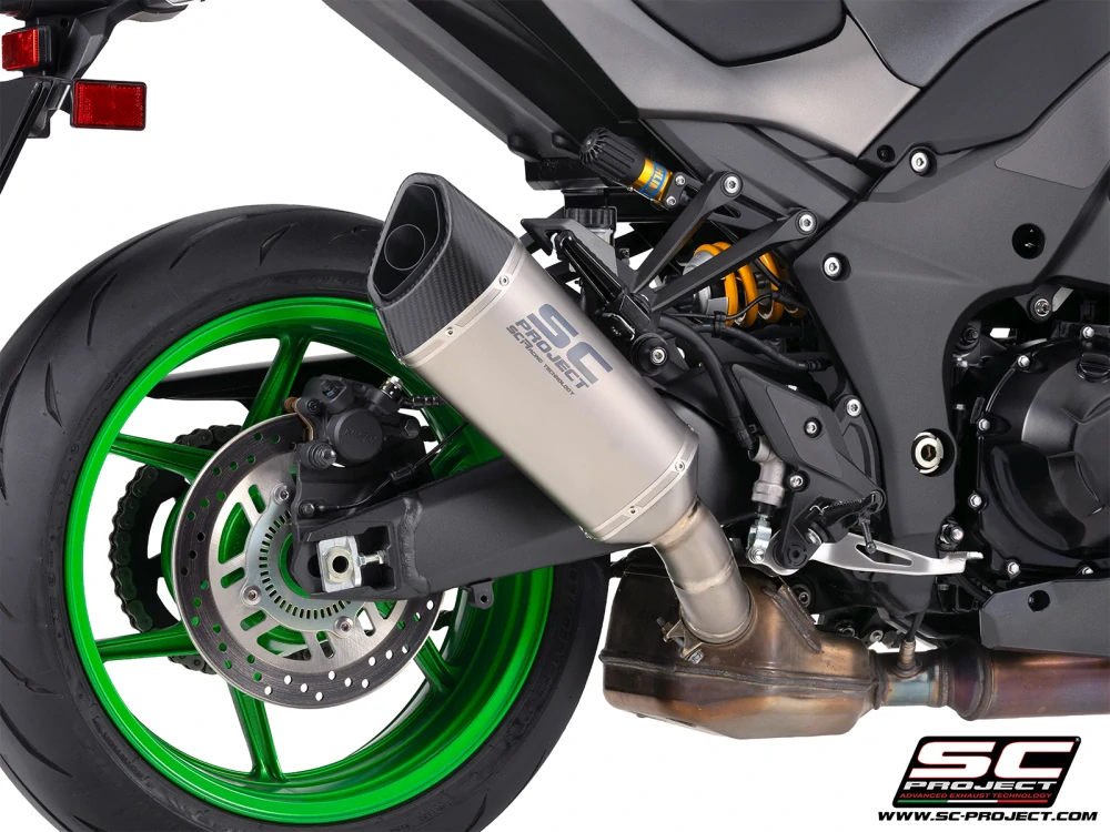 SC-PROJECT Kawasaki Z1100-SE 2026 Titanový výfuk SC1-R 