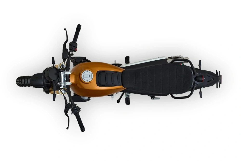 Fantic Caballero DELUXE 500 oranžová