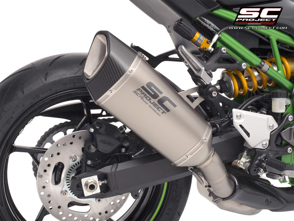 SC-PROJECT KAWASAKI Z900 A2 (2017-2020) Titanový výfuk SC1-R EURO 4