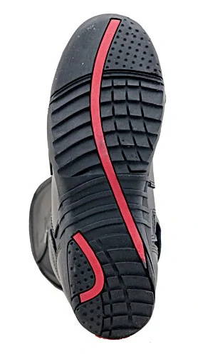 MBW Pánské kožené moto boty TR113 černé