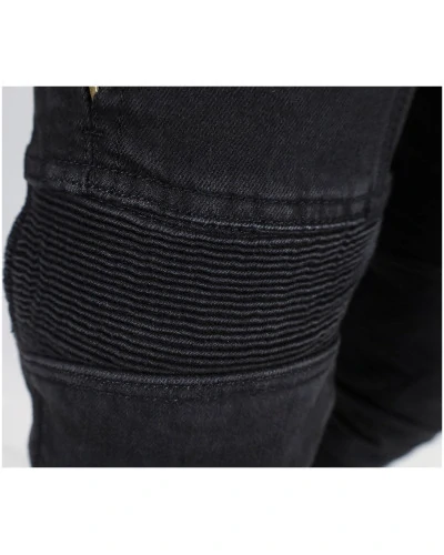 TRILOBITE pánské kalhoty PARADO DOUBLELAYER AAA SLIM FIT černé