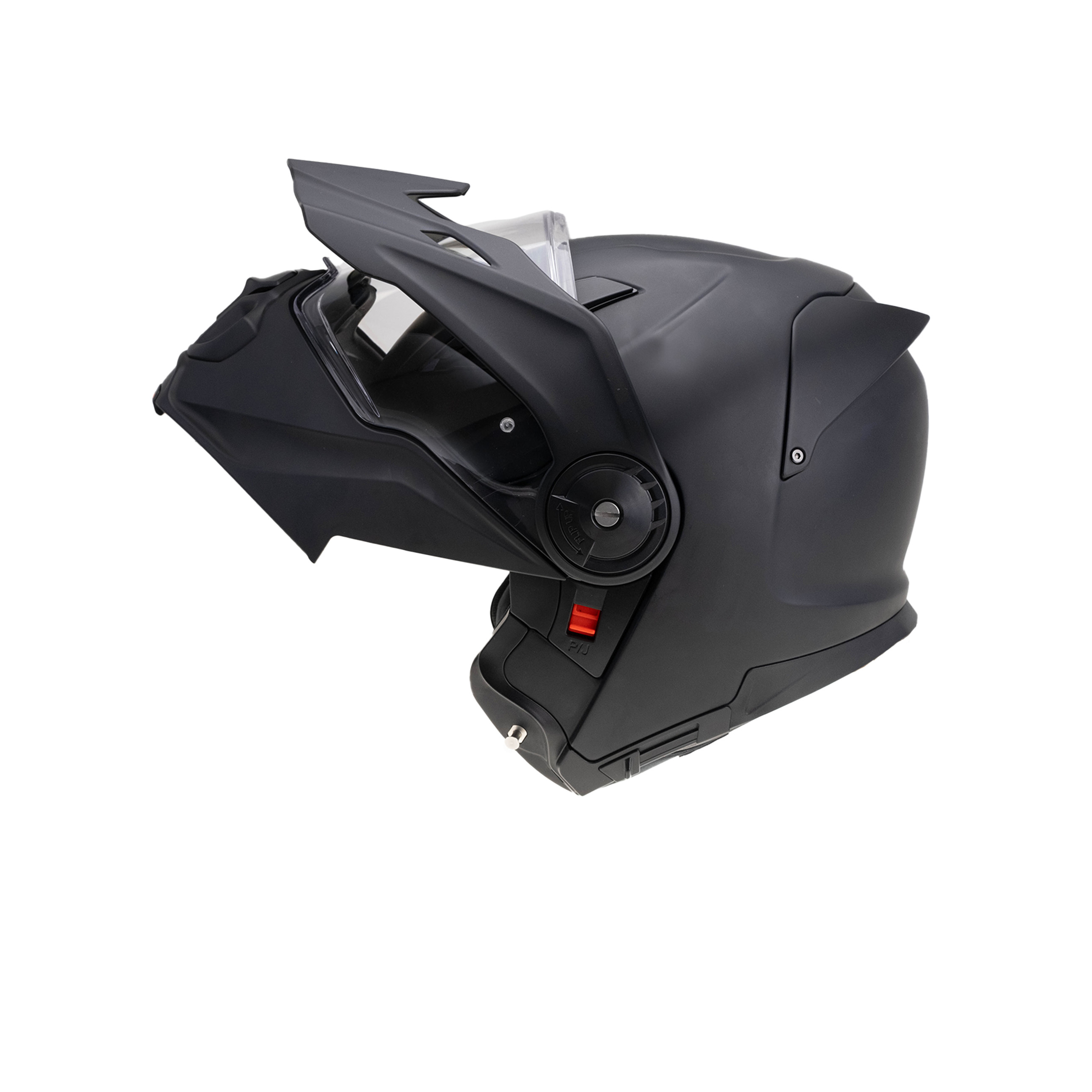 YOHE výklopná enduro moto přilba FG102 Double Visor Matná Černá