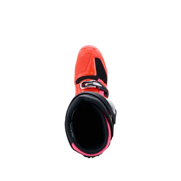 ALPINESTARS motokrosové boty TECH 7 černá/červená fluo/růžová fluo