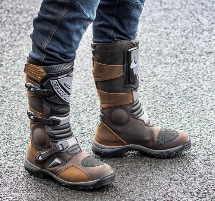 Moto boty FORMA ADVENTURE DRY hnědé