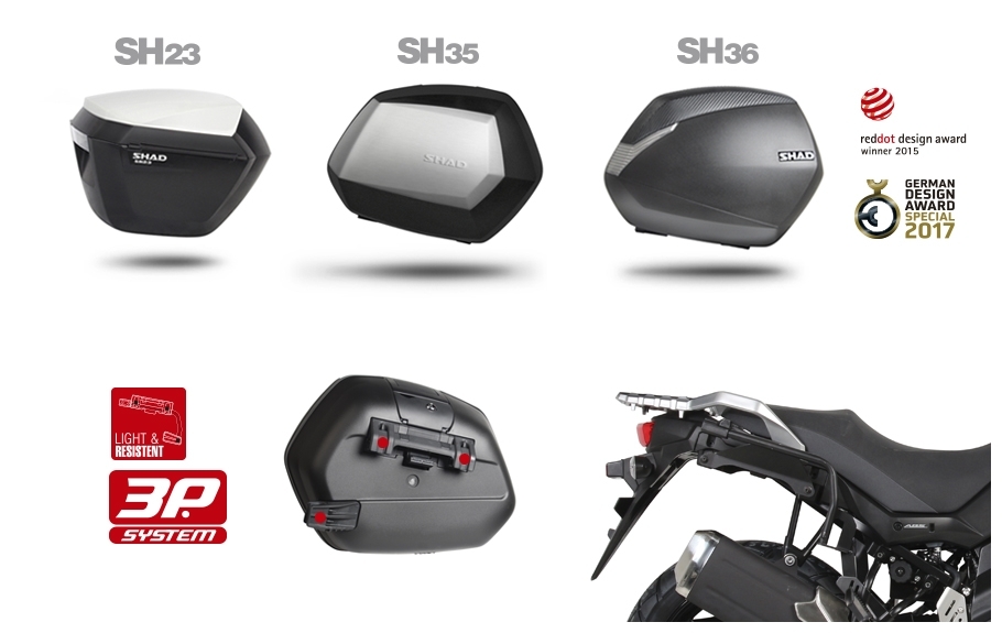 SHAD Montážní sada 3P Kawasaki Versys 650 15-