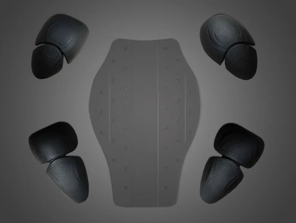 4SR Pánská kožená moto bunda Hoodie 