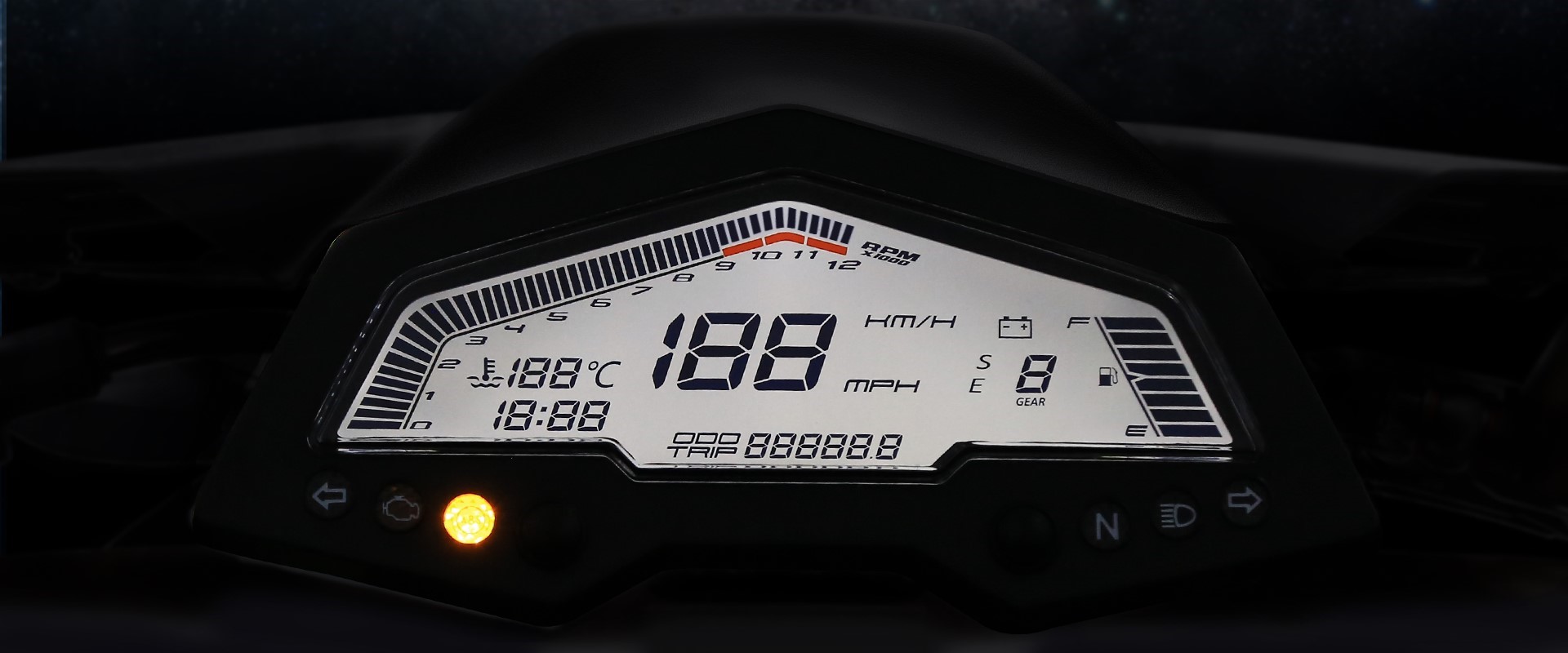 Zontes 125 URBAN Euro5 modrá