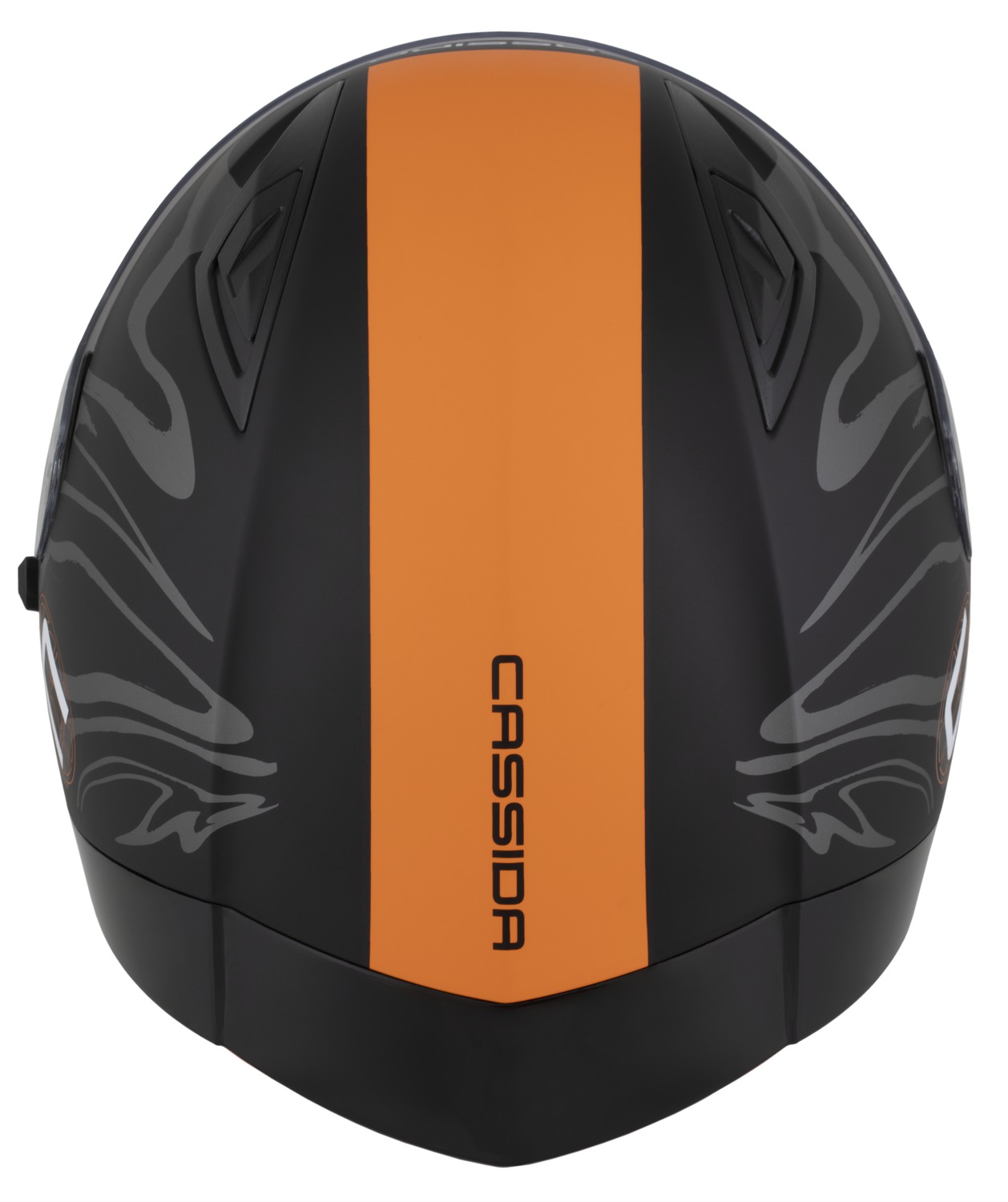 přilba Orbit Multivers, CASSIDA černá matná oranžová šedá bílá