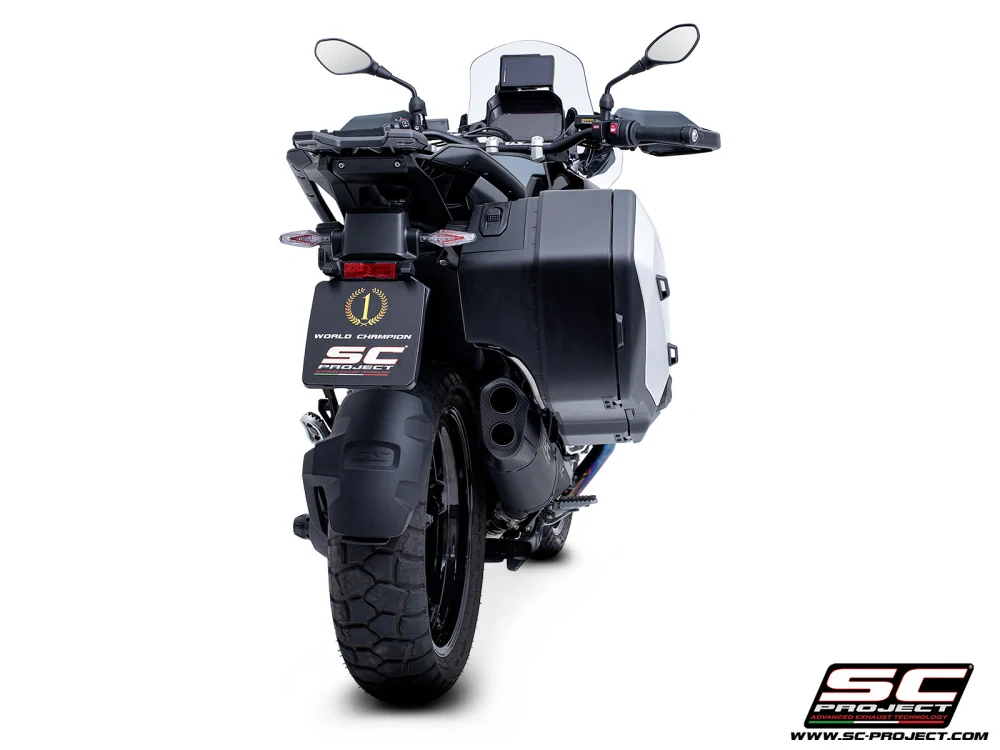 SC-PROJECT Titanový výfuk Adventure-R matná černá BMW 1300 GS 2023-