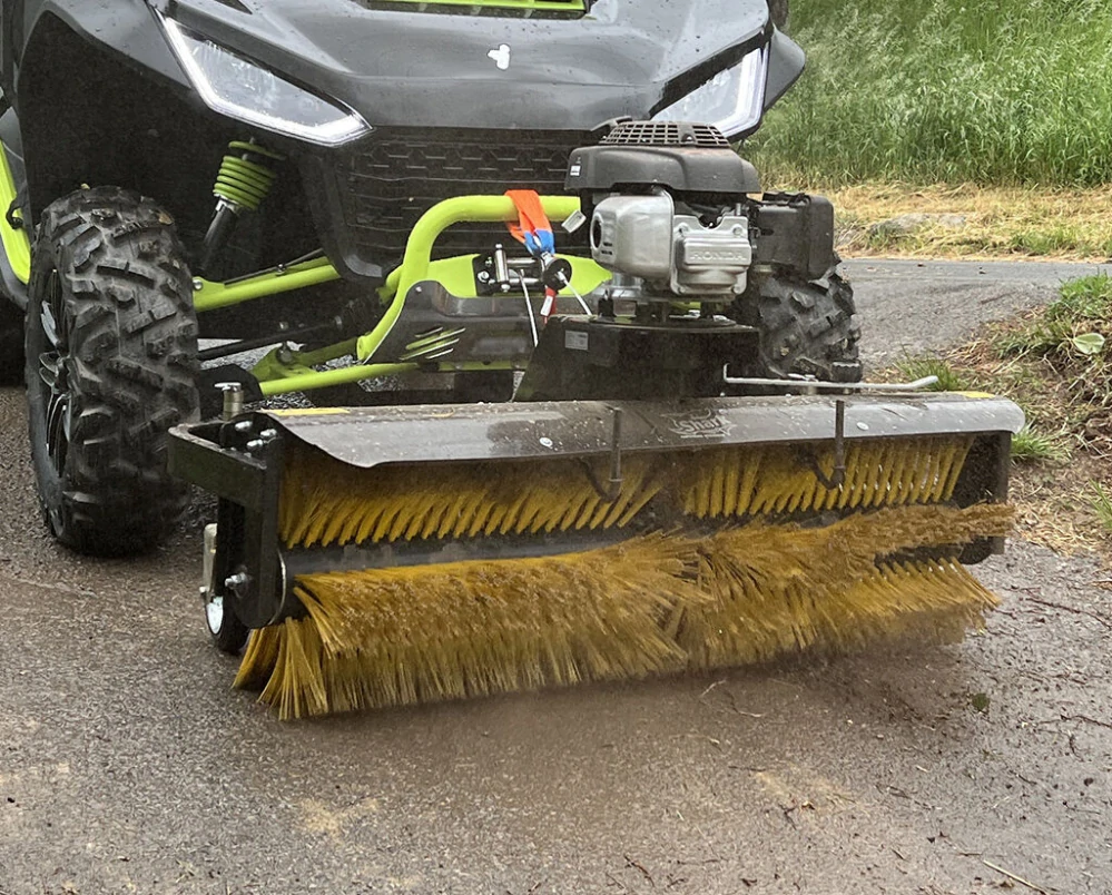 SHARK Profesionální rotační kartáč ke čtyřkolkám ATV a UTV, motor HONDA