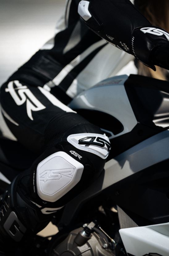 4SR Dvoudílná dámská kožená moto kombinéza RR LADY POWER AR