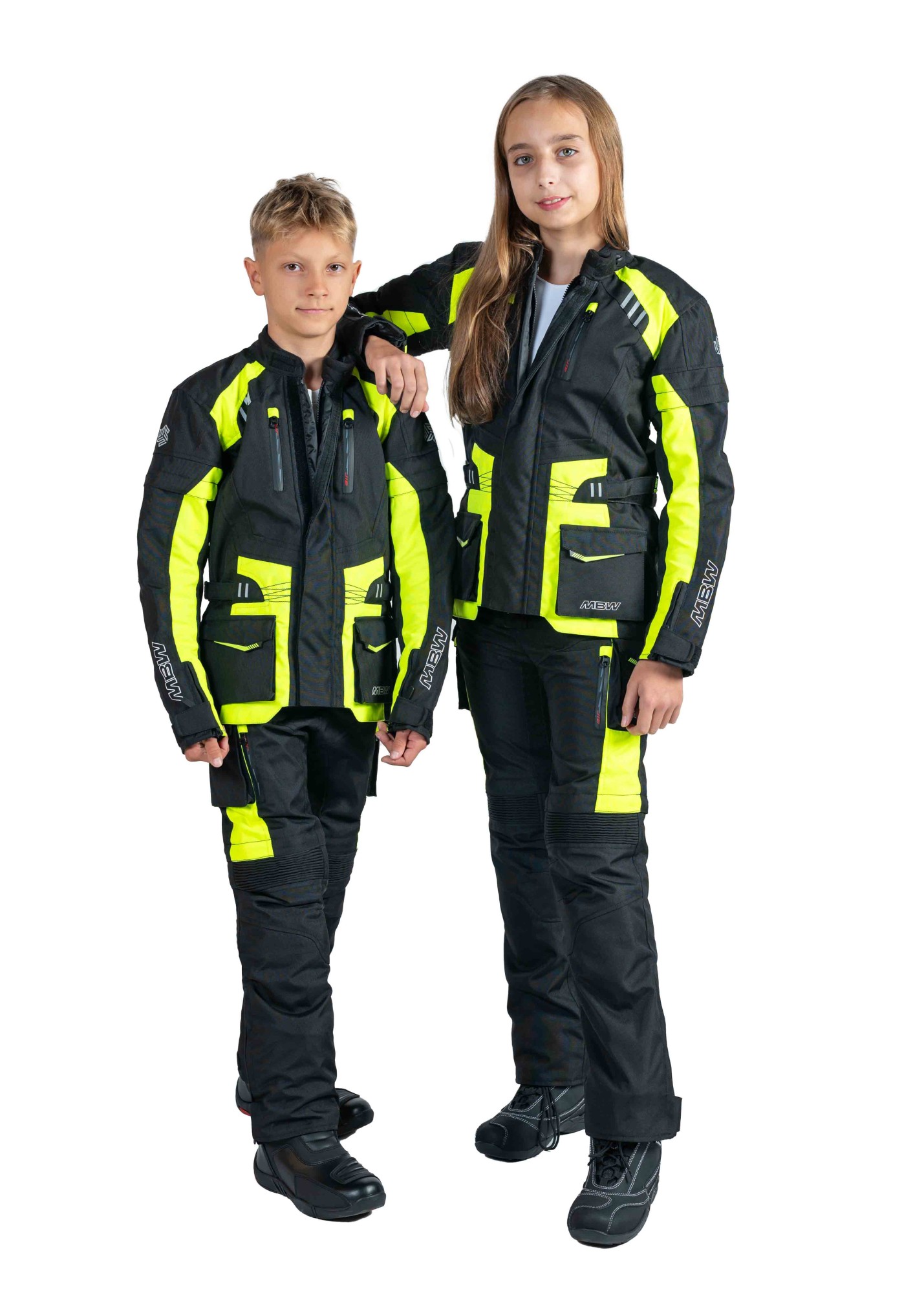 MBW Dětská textilní moto bunda TENDER 