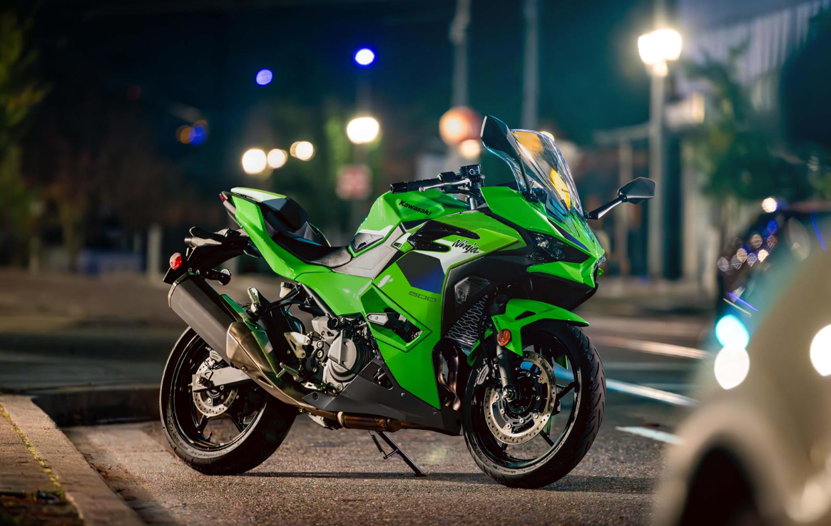 KAWASAKI Ninja 500 SE MY26 Lime Green