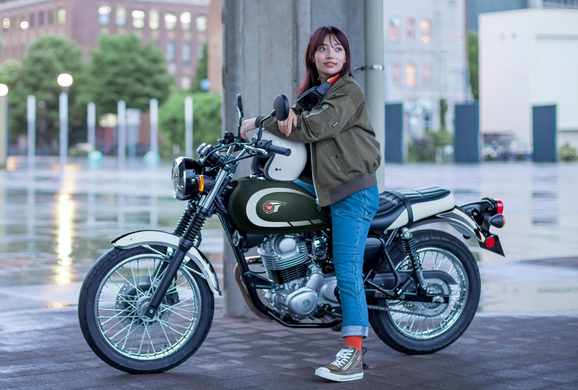 KAWASAKI W230 MY26 Metallic Matte Dark Green