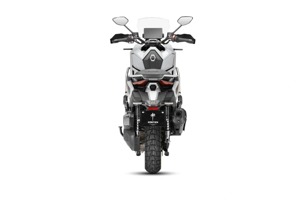 Zontes 368 Gizmo Grey + zadní kufr