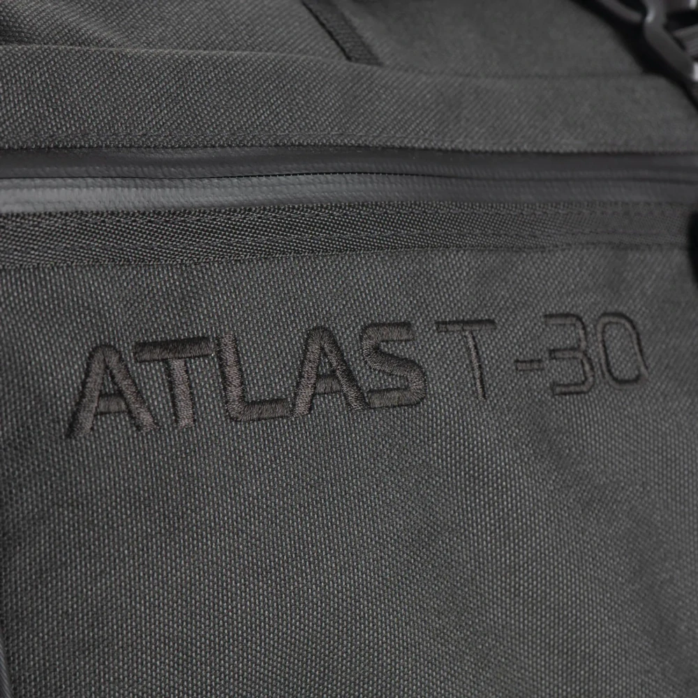 Brašna na sedadlo spolujezdce Atlas T-30 Advanced Tourpack, OXFORD (černá, objem 30 l)